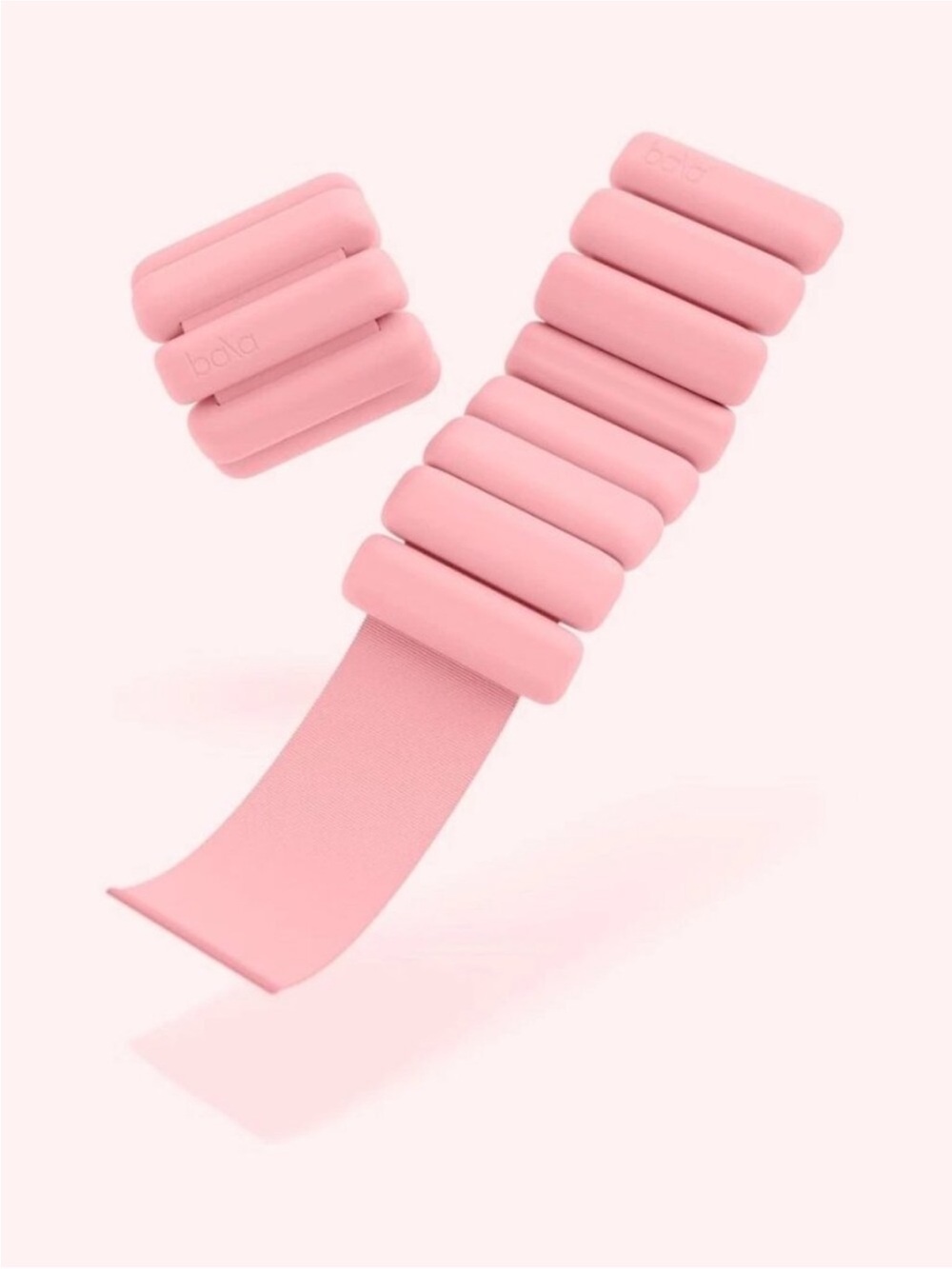Bala Pink Weighted Wrist and Ankle Set 2lb
